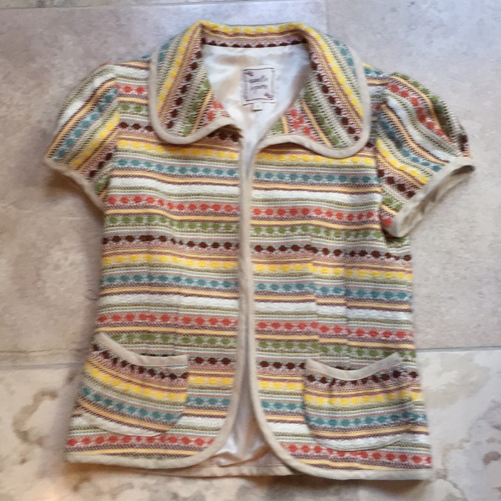 Nanette Lepore short sleeve blazer